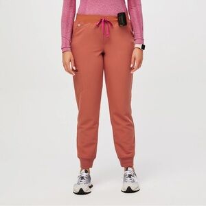 FIGS Zamora Jogger Scrub Pants Terracotta Limited Edition BNWT Size small